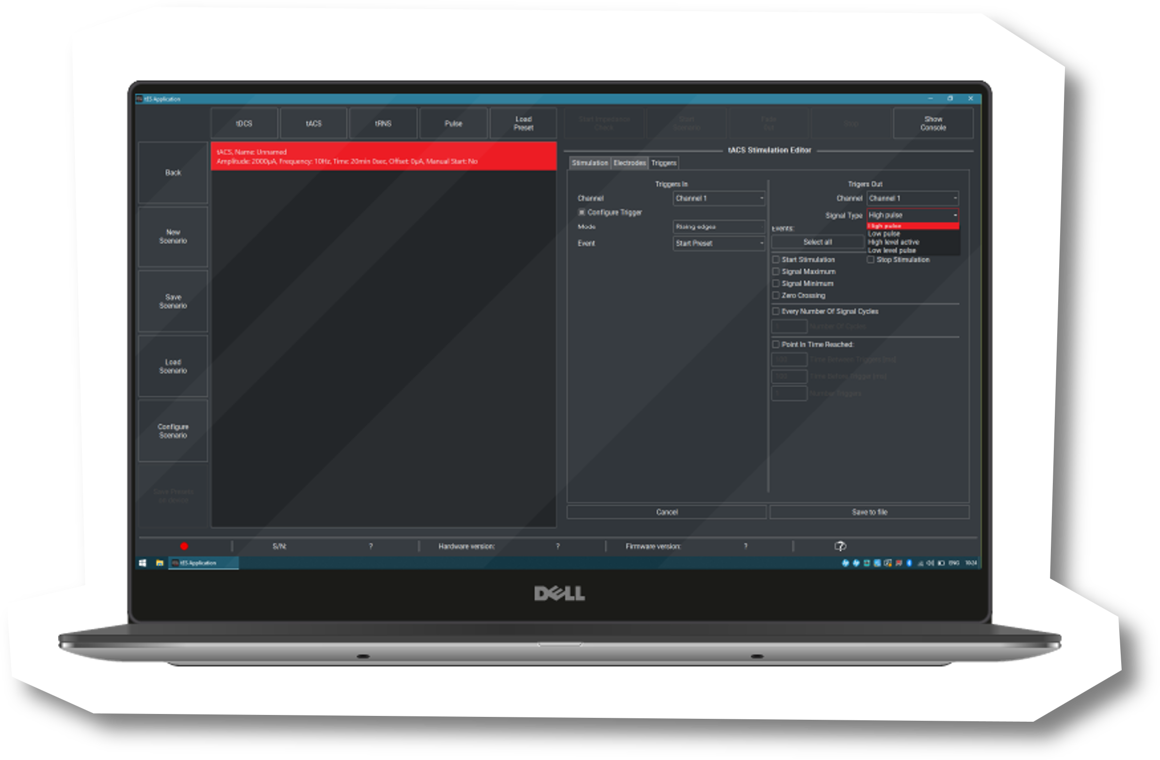 nurostym computer application