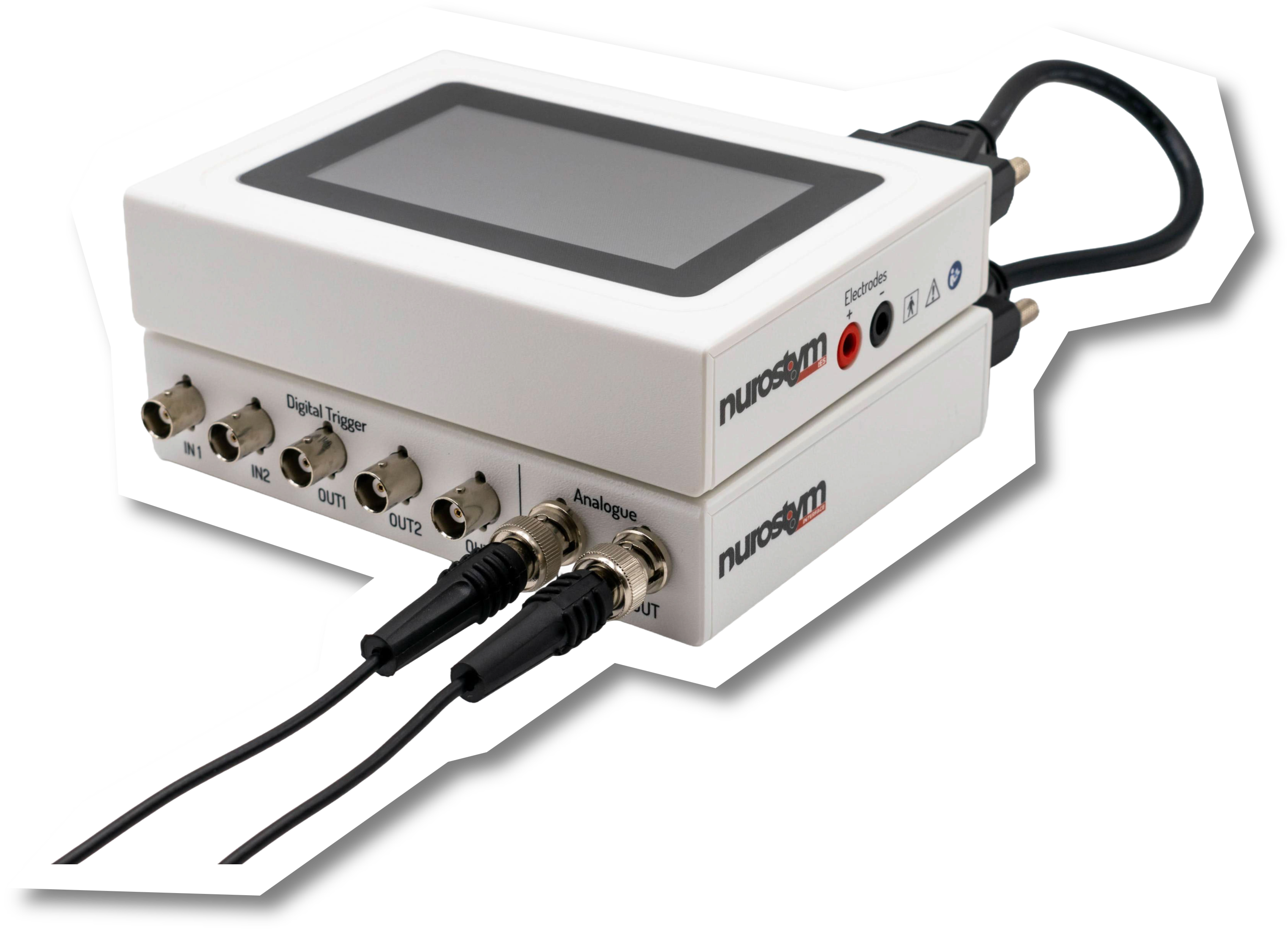 nurostym tES device with INTERFACE I/O box
